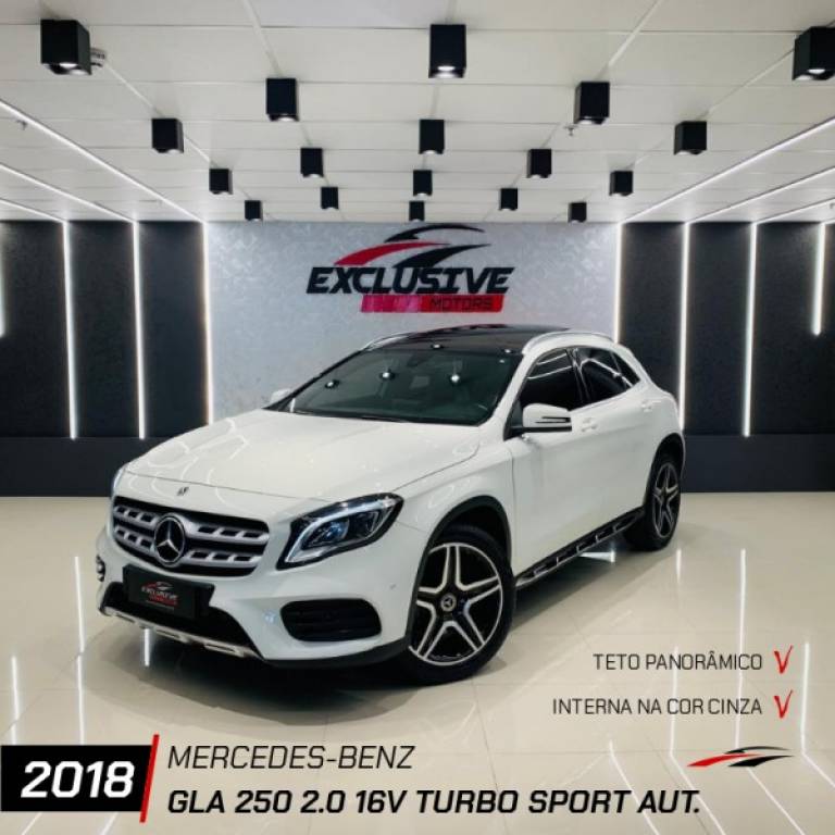 MERCEDES-BENZ - GLA 250 - 2018/2018 - Branca - R$ 169.900,00