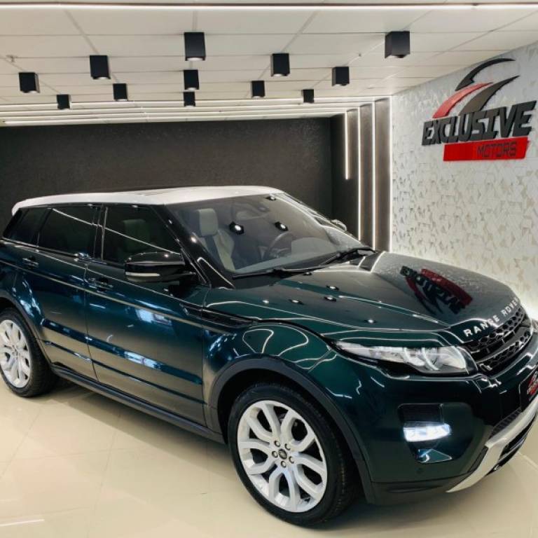 LAND ROVER - RANGE ROVER EVOQUE - 2013/2013 - Verde - R$ 119.800,00