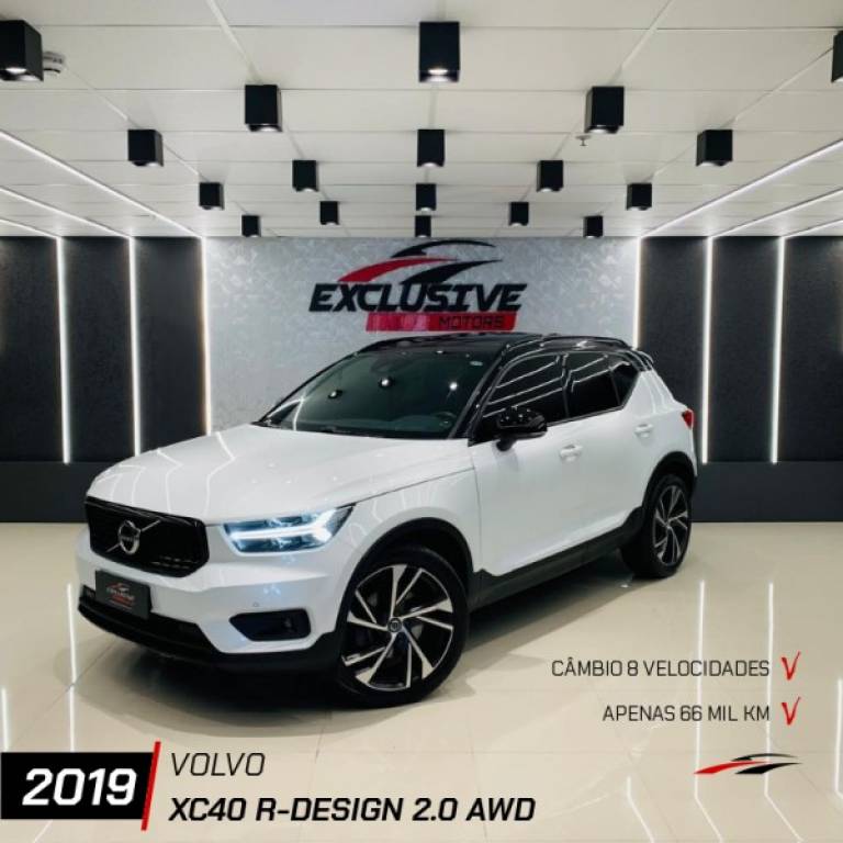 VOLVO - XC 40 - 2018/2019 - Branca - R$ 196.900,00