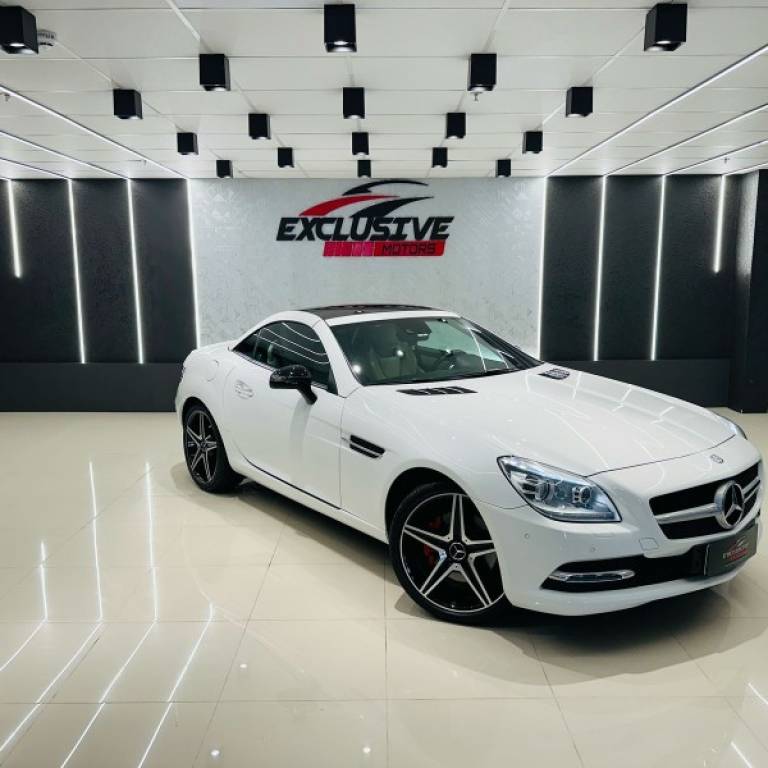 MERCEDES-BENZ - SLK 250 - 2014/2015 - Branca - R$ 209.900,00