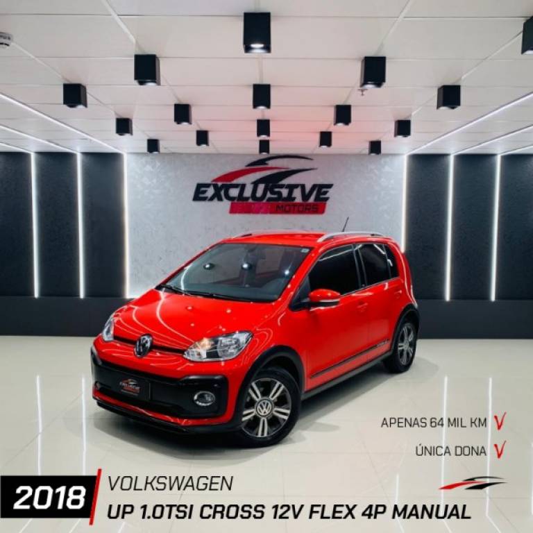 VOLKSWAGEN - UP - 2017/2018 - Vermelha - R$ 65.800,00