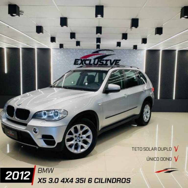 BMW - X5 - 2011/2012 - Prata - R$ 107.900,00