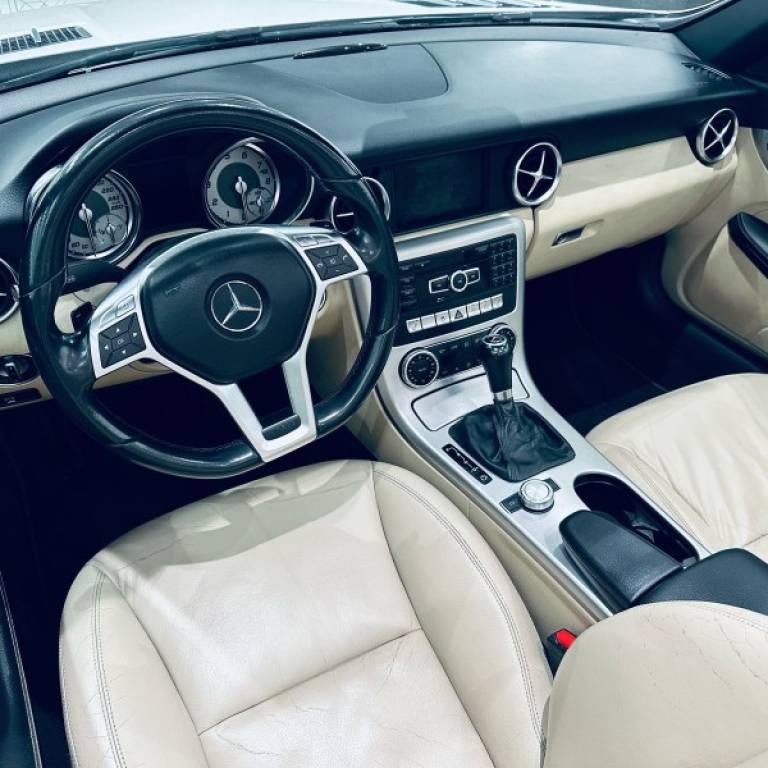 MERCEDES-BENZ - SLK 250 - 2014/2015 - Branca - R$ 209.900,00