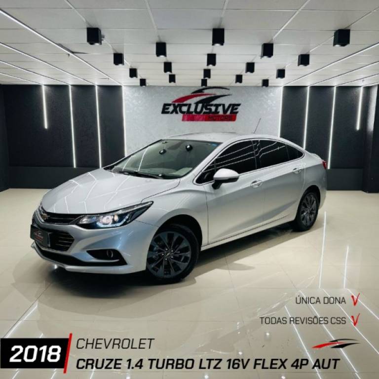 CHEVROLET - CRUZE - 2018/2018 - Prata - R$ 92.800,00