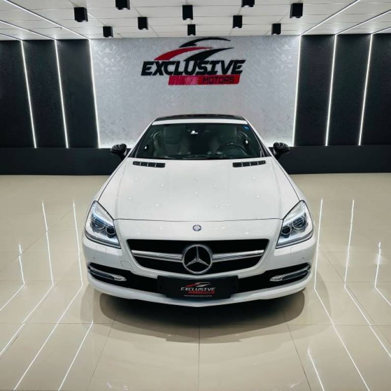 MERCEDES-BENZ - SLK 250 - 2014/2015 - Branca - R$ 209.900,00