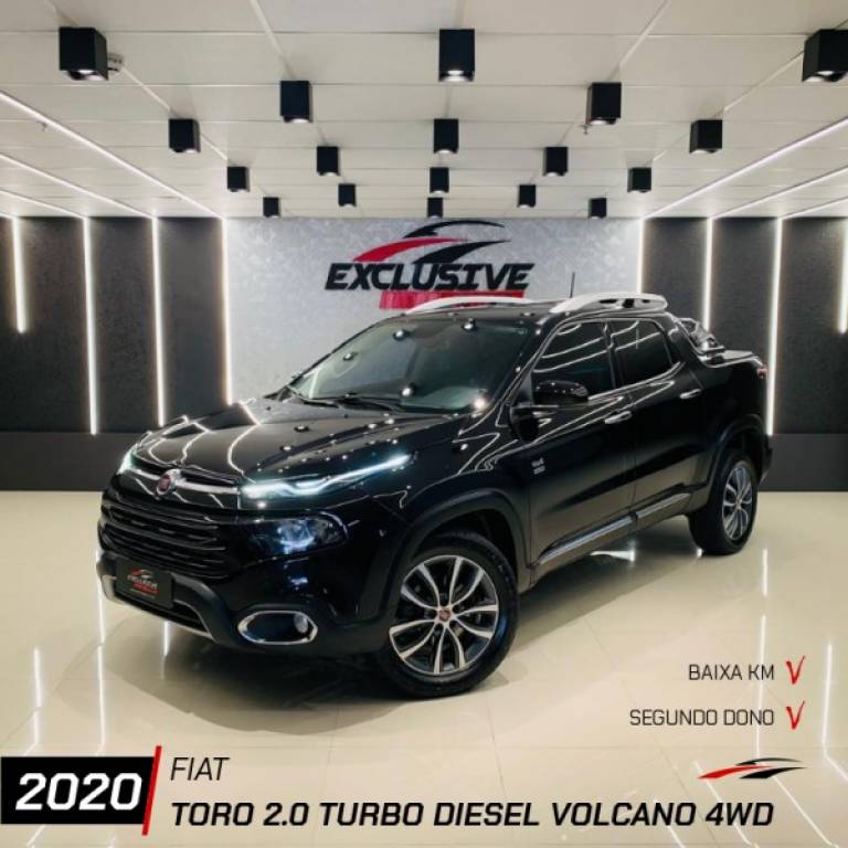 FIAT - TORO - 2019/2020 - Preta - R$ 129.900,00