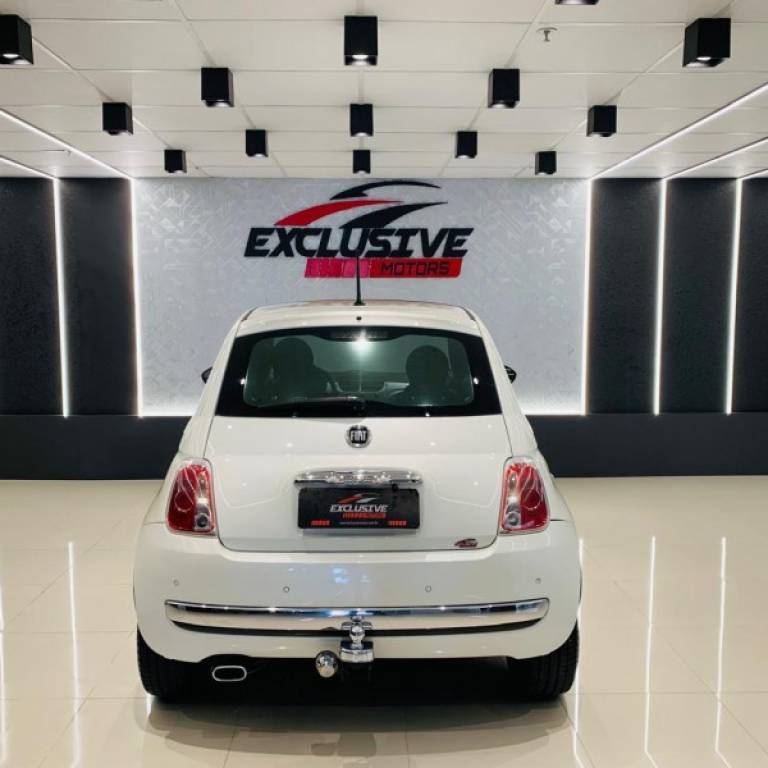 FIAT - 500 - 2011/2012 - Branca - Sob Consulta