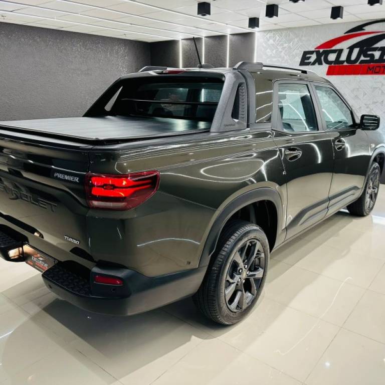 CHEVROLET - MONTANA - 2022/2023 - Verde - R$ 128.800,00