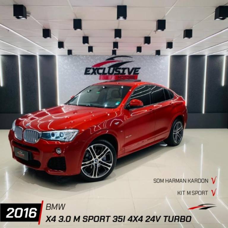 BMW - X4 - 2016/2016 - Vermelha - R$ 174.900,00