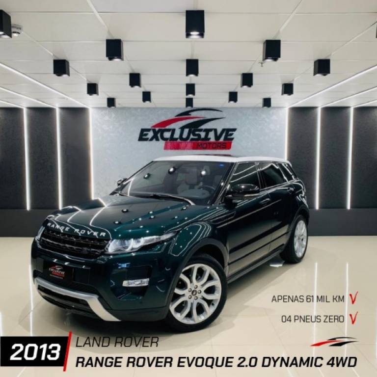 LAND ROVER - RANGE ROVER EVOQUE - 2013/2013 - Verde - R$ 114.900,00