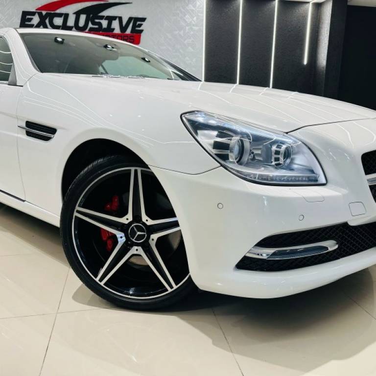 MERCEDES-BENZ - SLK 250 - 2014/2015 - Branca - R$ 209.900,00