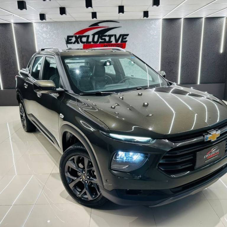 CHEVROLET - MONTANA - 2022/2023 - Verde - R$ 128.800,00